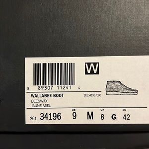 Clark’s Original Size 9